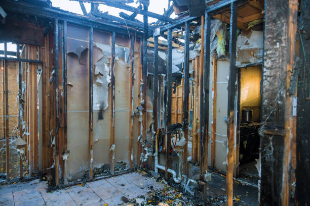 Professional Fire Damage Assessment technician working in Phoenixville, PA